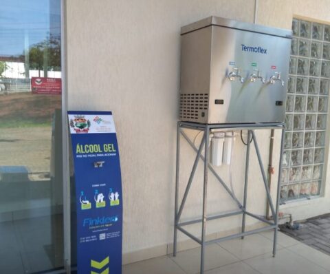 Instalado chimarródromo na praça central