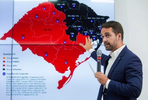 Suspenso o sistema de cogestão entre municípios no RS.